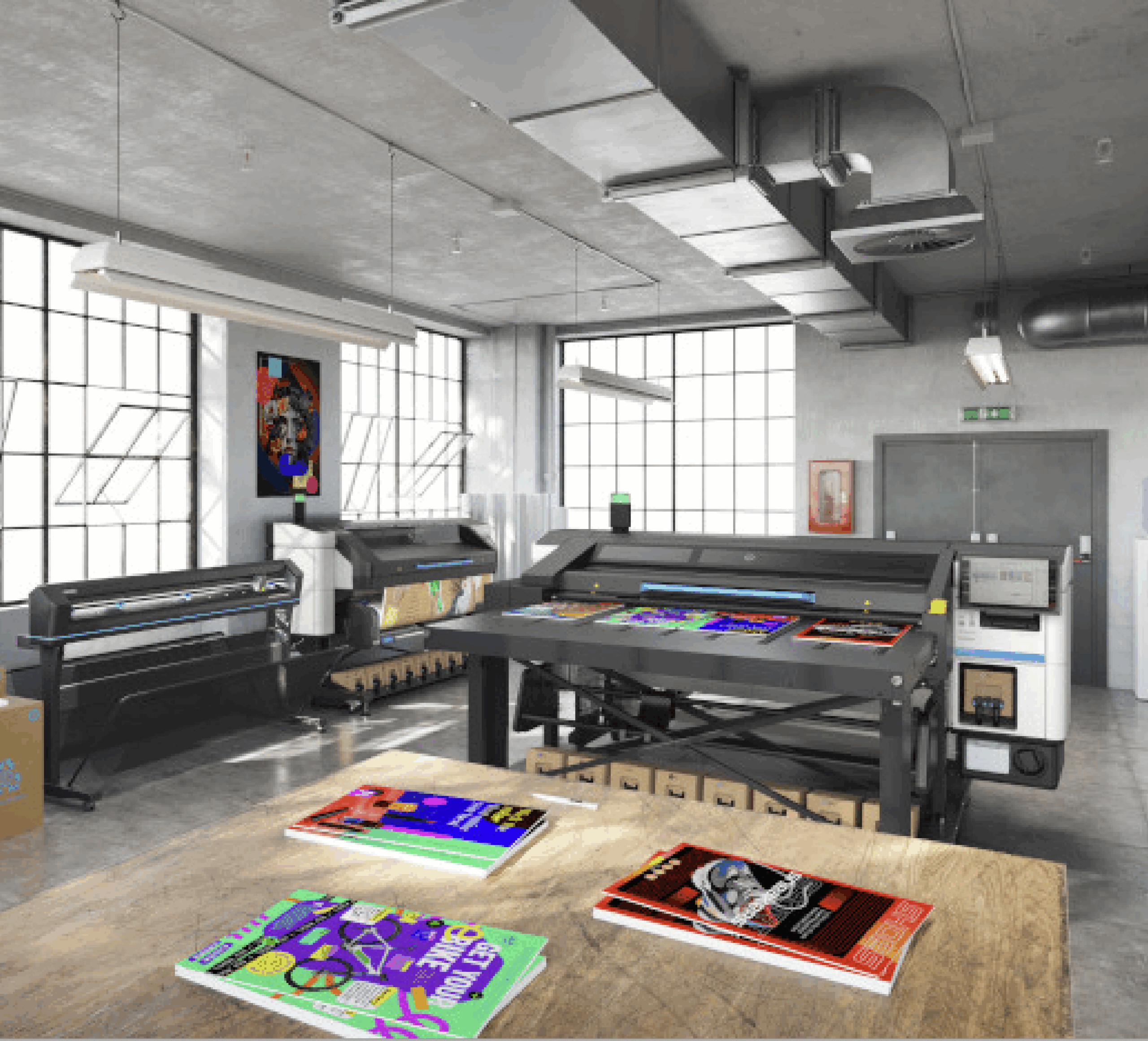 Tecnologie HP Latex disponibili nello showroom